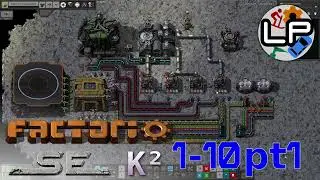 S1-E10 pt1 - Space, man! - Laurence Plays Factorio: Space Exploration 0.6 + Krastorio&sup2;