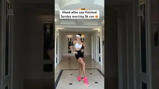 Morning endorphins 🔥 #beachbody #fitness #fitnessmotivation #morningrun #tonedbody #runners