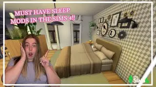 😴 Sims Can FINALLY Sleep All Night?! | The Sims 4 Sleep Mods, Better Beds & Sleepovers 🛏️💤