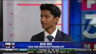 Bus Whiz: Local Teen Creates Bus Tracking App