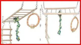 TRIXIE Small Animal Suspension Bridge, Cage Accessories, Pet Toys for Rats, Ferrets