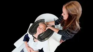 Mobile Salon - Portable Inflatable Rinse Basin for Washing and Cutting Hair at Home