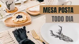 MESA POSTA DA SEMANA #6 | 6 OPÇÕES DIFERENTES + BANDEJA POSTA | Jéssica Ávila