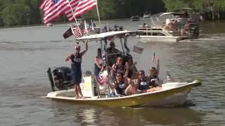 The Uncertain, Texas Annual Independence Day Floating Parade