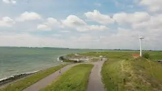 The Western Scheldt near Schore - DJI Mavic 2 Zoom