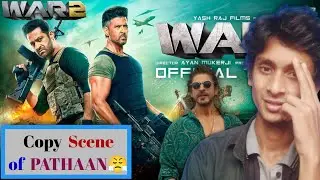 WAR 2 Teaser Review | Hrithik vs Jr NTR | Pathaan Se Copy? | YRF Spy Universe
