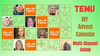 Temu Advent Calendar Collab @temu #shoptemu #haul
