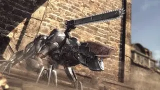Metal Gear Rising: Revengeance. Chapter R-01: LQ-84i (Blade Wolf) Battle.