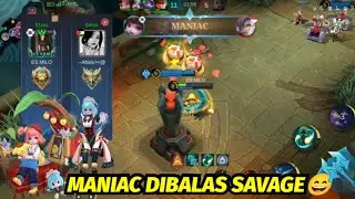 GABUT - MAIN BRAWL ANGELA COMBO CHANGE😅  - MOBILE LEGEND 
