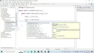 What is class name of java array?