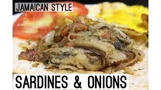 Jamaican Style Sardines & Onions | Hello Sweet Biscuit