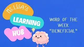 Word of the Week: Beneficial | Learn English Vocabulary in 60 Seconds!