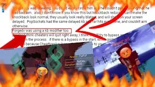 Forged blatantly cheating