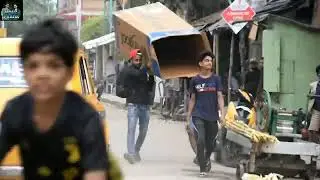 BOX WRAPPING PEOPLE PRANK   PRANK IN INDIA || BEST PRANKS OF 2020   MOST DANGEROUS PRANK EVER360p