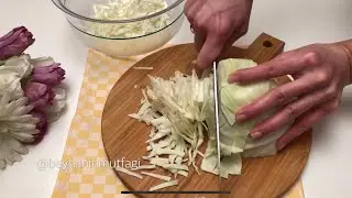 5 dakikada orijinal KFC lezzetinde (coleslaw) tarifi