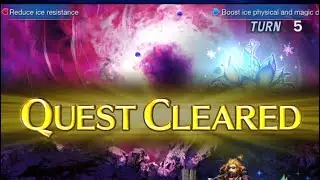 FFBE - Shiva's Icebound Katana Lvl.4 - 5TKO w/ NVA Akstar - Budget Guide