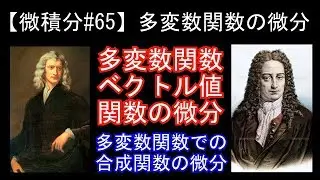 【微積分#65】多変数関数の微分