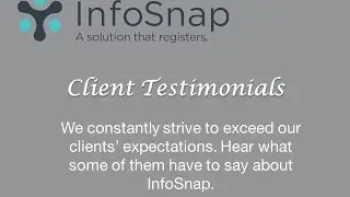 InfoSnap Client Testimonials