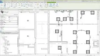 Revit 2026 MEP Как создать цепи электропитания и освещения