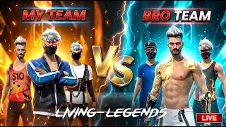 Free Fire Live Telugu Player Team Code With Subscribers🤯🔥Living Legends On Live🔴 #livinglegends