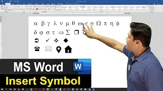 ✪ Как добавить символ в MS Word | Вставка символа в MS Word | Сочетания клавиш для символов | Рад...
