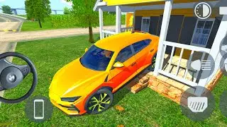 Orange Lamborghini Urus Luxury House Parking Style in Indian Bike Driving 3D 🏠 राजगढ़ का असली दबदबा
