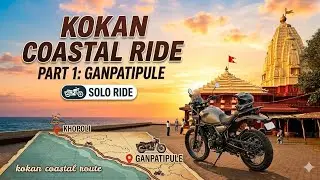 Khopoli To Ganpatipule Bike Ride || Kokan Coastal Ride || Himalayan 450 || #trending 