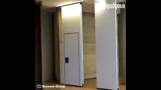 Smart wallsThai is the Dorma ComfortDrive moveable partition wall system by Bravura Group
