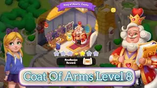 Alice's Dream Merge Island | Coat Of Arms Level 8 ( King Of Hearts' Castle )