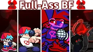 FNF | Full-Ass Tricky Mod but BF & Tricky Are Swapped FULL WEEK - Friday Night Funkin' Madness Comb