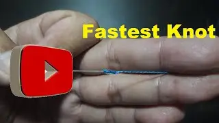 Fastest knot Yucatan Knot under 2 minutes #pinoyanglers #fishingknot #fishingknottutorial #angler