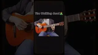 Музыка из ужастика на гитаре #гитара #нагитаре #shorts #guitar #guitarshort