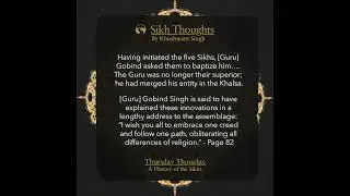 Sikh Thoughts: 32 - Merging with The Khalsa
