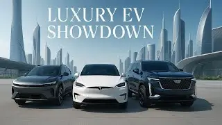Lucid Gravity vs Tesla Model X vs Cadillac IQ 🚘 Best Luxury EV SUV in 2025