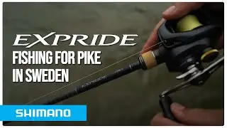 Fishing for Pike in Sweden with the Shimano Expride Casting rod