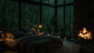 3 Hours Rain Sounds 4K Video 🌧️ Deep Sleep, Relaxation & Stress Relief | ASMR Rain