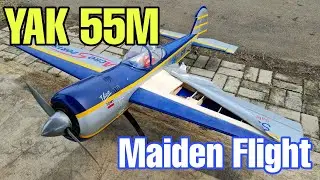 Maiden Flight YAK 55M