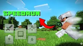 Minecraft (SPEEDRUN) MCPE in mobile #minecraft #speedrun 