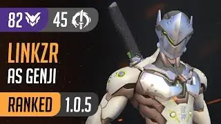 Creation Linkzr as Genji reach 45 Elims on Numbani / Overwatch Competitive Play (Ranked Gameplay)