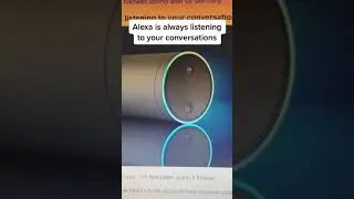 Alexa is always listening to your conversations | Technology Facts #Shorts