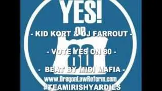 KID KORT & DJ FARROUT - VOTE YES ON MEASURE 80 - BEAT BY MIDI MAFIA