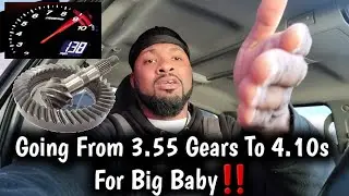 Going From 3.55 Gears To 4.10s In My F150 (BigBaby)| Rpm Comparison
