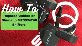 How To Replace A Shifter Cable - Shimano XT M739/M740 3x8 Shifters (Using The Right Tool)