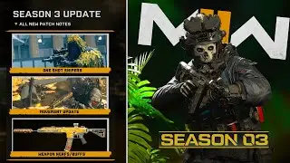 MW2 SEASON 3 PATCH NOTES YOU MUST KNOW! (One Shot Snipers, Movement Update, Weapon Balances & MORE!)