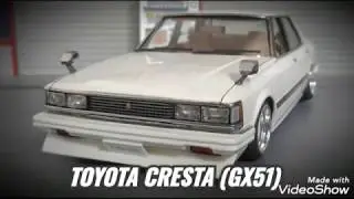 アリイ1/24トヨタクレスタ(GX51)プラモデル