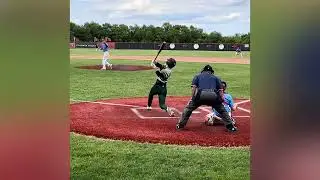 Bryce Becker (pitching) @ Regionals Semi-final 2025. Oregon Hawks vs. Rock Falls Rockets