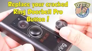 Ring Doorbell Pro &mdash; ремонт/замена треснувшей или сломанной кнопки!: ПОШАГОВОЕ РУКОВОДСТВО