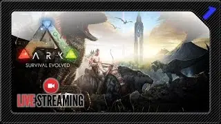 NEARLY NAKED MAN vs DINOSAUR PLANET - Blind Co-op Playthrough - ARK Survival Evolved