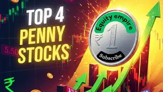 4 Penny Stocks Under 1 Rupees ! High growth stocks 2025