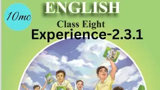 Class 8 English (BD) Experience-2.3.1 | New Book 2024 | New Curriculum 2024